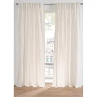 Bonprix Gordijn in linnenlook met gerecycled polyester (1 stuk) maat H/B: 175/140 cm