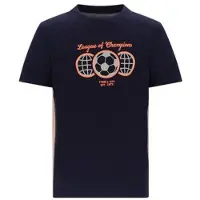 TYGO & vito jersey T-shirt donkerblauw Jongens Katoen Ronde hals Printopdruk - maat 92