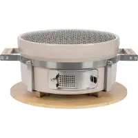 Urban Chef Houtskool Barbecue Shichirin Taupe 44,5 X 34,5 X 18,3 Cm