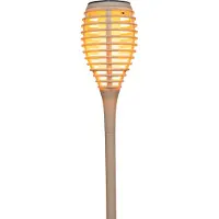 Anna's Collection Solar Staande Buitenlamp Beige D 10 H 61 Cm