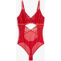 Bonprix Stringbody met kant met hartjes 42/44 (M)