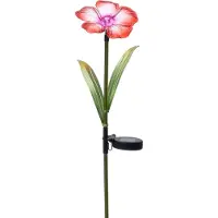Intratuin Tuinsteker Bloem Rood 22 X 12,5 X 73,5 Cm