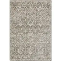 Livabliss Galey Alix x Myrtle Avenue VI vloerkleed vintage oosters olijfgroen