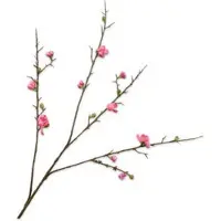 Silk-ka Kunstbloem Japanse Sierkers Roze H 85 Cm