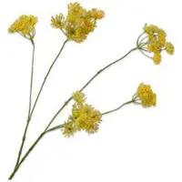 Silk-ka Kunstbloem Dille Geel H 83 Cm