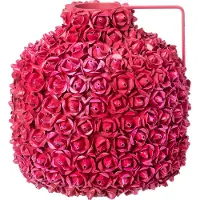 Intratuin Vaas Wooler Roze D 20 H 17 Cm