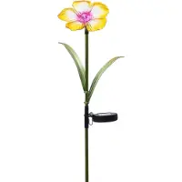 Intratuin Tuinsteker Bloem Geel 22 X 12,5 X 73,5 Cm