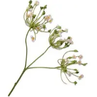 Silk-ka Kunstbloem Dille Crème H 83 Cm