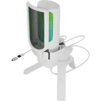 Genesis Radium 250 Wit Microfoon voor spelcomputers
