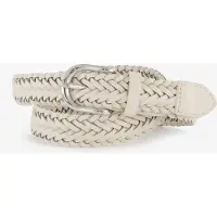 Scapino Dames riem gevlochten wit
