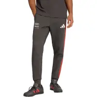 Adidas Sportbroek 'Audi Formula One Team DNA' donkergrijs / rood / wit