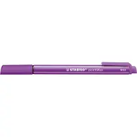 Stabilo pointMax - Hardtip Fineliner 0,8 mm - Nylon Punt - Lila - Doos 10 stuks