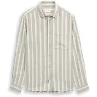 Tom Tailor Overhemd grijs / wit