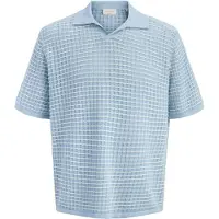 Jack & Jones Gebreide Polo XS Blauw