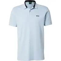 BOSS Shirt 'Member' lichtblauw / zwart