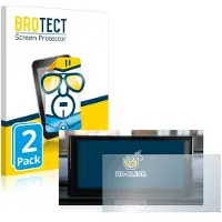 BROTECT - Screenprotector voor Audi Q5 2021 MMI Navigation Plus 10.1" - Folie Beschermfolie transparant 2 Stuks