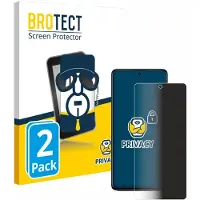 BROTECT - privacy screenprotector voor Infinix GT 20 Pro - Folie Beschermfolie Blauwlichtfilter 2 Stuks