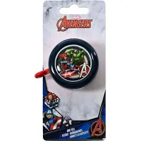Volare Avengers Fietsbel - Jongens - Rood