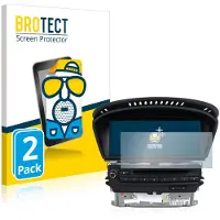 BROTECT - Screenprotector voor BMW 3 E93 2011 CIC professional navigation - Folie Beschermfolie matte 2 Stuks