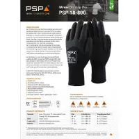 PSP 18-800 Dry Grip Winter Zwart