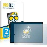 BROTECT - Screenprotector voor Lenovo Tab M10 FHD Plus (Landschapsmodus) - Folie Beschermfolie matte 2 Stuks
