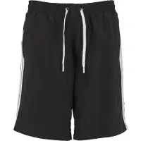 Urban Classics Zwemshorts zwart / wit