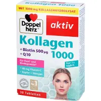 Queisser Pharma GmbH & Co. KG Collageen 1000, tabletten 30 stuks, 40,8 g