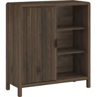 En.casa Commode Lukkodso 82x75x30 cm walnootkleurig []