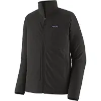 Patagonia - Fleeces - M's R1 TechFace Jkt Black voor Heren van Gerecyclede materialen - Maat M - Zwart