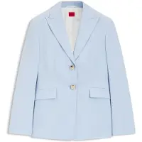 HUGO Regular-fit blazer met goudkleurige knopen