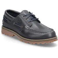 Timberland Kids Nautische schoenen van leer Authentic marineblauw (39), Plat, Veters, Casual, kinderkleding TB0A2K8QEP81