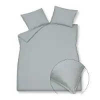 Vandyck Dekbedovertrek Washed Cotton Powder Blue Katoen-240 x 200 / 220 cm | Lits-Jumeaux