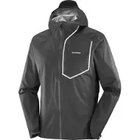 Salomon - Trail / Running kleding - Bonatti Pro Jkt M Deep Black voor Heren - Maat XL - Zwart