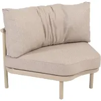 4 Seasons Outdoor Hoek Element Piacenza XL 4SO Loungehoek Latte Loungebank Buiten