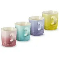 Le Creuset Set van 4 Mokken 350ml in Aardewerk