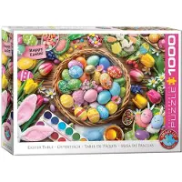 Eurographics Easter Table Puzzel (1000 stukjes)