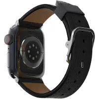 Otterbox Apple Watch Symmetry cactus leren bandje geschikt voor Apple Watch in de maat 38-40-41mm (zwart)