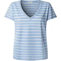 Pepe Jeans Shirt 'Megan' duifblauw / wit