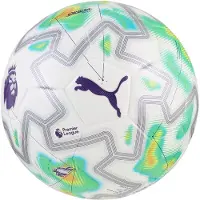 Puma Orbita Match Premier League Thrill Voetbal Maat 5 2025-2026 Wit Multicolor