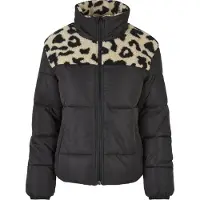 Urban Classics Winterjas beige / zwart