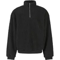 Urban Classics Oversized Teddy Half Rits Trui