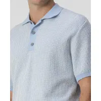 J.c. rags Heren Polo's & T-shirts Polo Ss Dale - Lichtblauw - Maat XXL