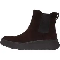 FitFlop Fit Flop Dames/Dames F-Mode Suede Flatform Chelsea Laarzen (Bruin)
