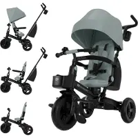 Kinderkraft AVEO 2 PLUS Driewieler 6-in-1 – Meegroeiend - Ligstand - Groen