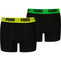 Puma boxershorts - zwart (set van 2) Jongens Stretchkatoen Effen - maat 146/152