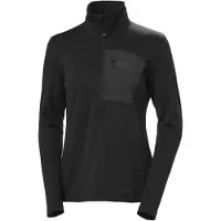Helly Hansen Versalite 1/2 Zip, fleecetrui, dames, zwart