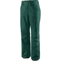 Patagonia Skibroek Women Powder Town Pants Cascade Green-L