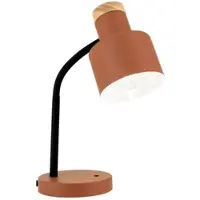 Orion Bureaulamp Gili, rood, Woon-/ Eetkamer, metaal, Modern, bureaulamp