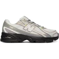 New Balance Sneakers laag '740' rookgrijs / pastelgroen / oudroze / wit