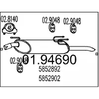 MTS 01.94690 Einddemper